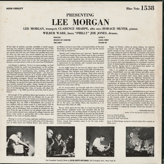 Lee Morgan - Indeed! (BLP 1538) LP 1972 US Blue Note｜中古LP