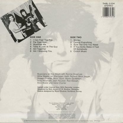 Ronnie Wood – Cancel Everything (THBL-2.034) LP 1985 UK Thunderbolt | 中古LP