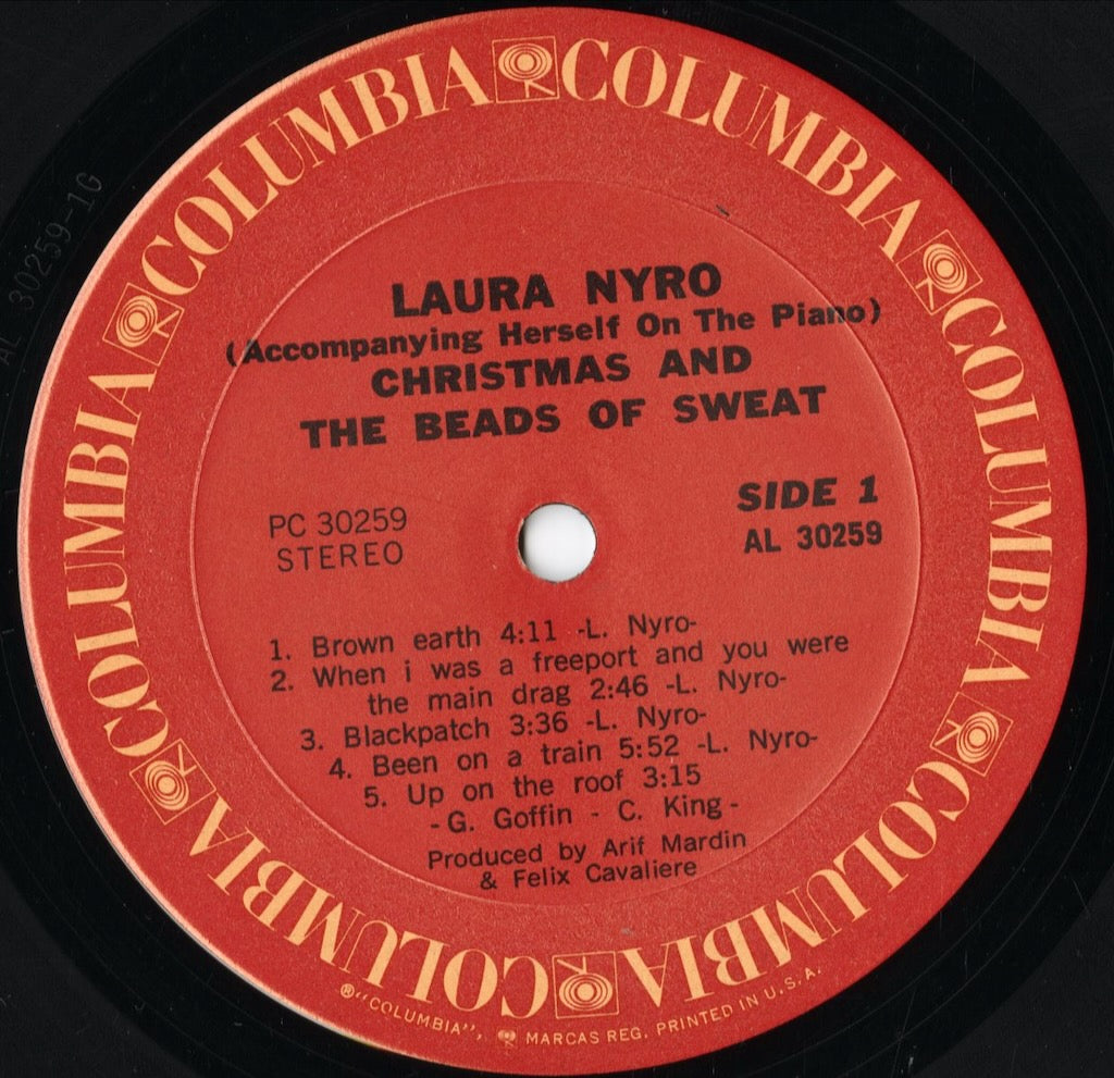 Laura Nyro - Christmas And The Beads Of Sweat (PC 30259) 1970's US Columbia｜中古LP