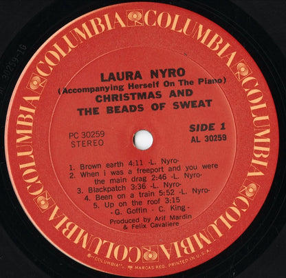 Laura Nyro - Christmas And The Beads Of Sweat (PC 30259) 1970's US Columbia｜中古LP