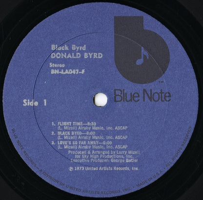 Donald Byrd / ドナルド・バード / Black Byrd (BN-LA047-F)