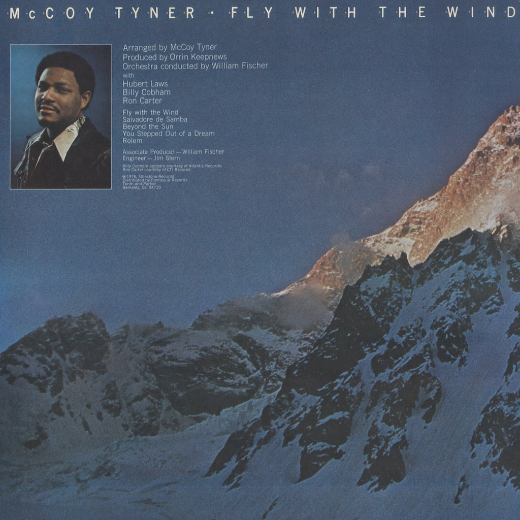 McCoy Tyner – Fly With The Wind (SMJ-6131) LP 1976 JPN Milestone/Victor | 中古LP
