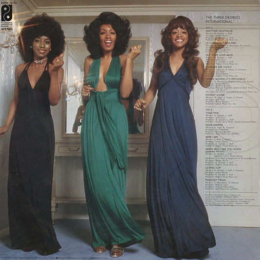 The Three Degrees - The Three Degrees (ECPO-10-PH) LP 1975 JPN Philadelphia International - CBS/Sony｜中古LP