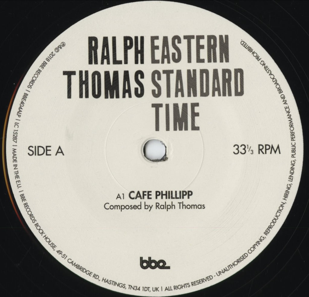 Ralph Thomas - Eastern Standard Time (BBE404ALP) 2018 UK BBE｜中古LP