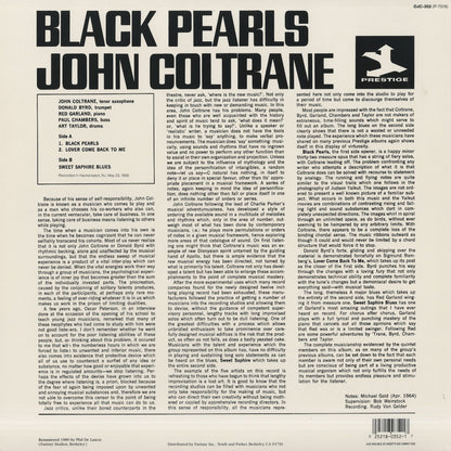 John Coltrane / ジョン・コルトレーン / Black Pearls (OJC-352)