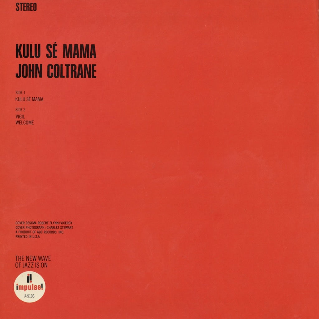 John Coltrane / Kulu Sé Mama (Impulse! AS-9106｜1966)