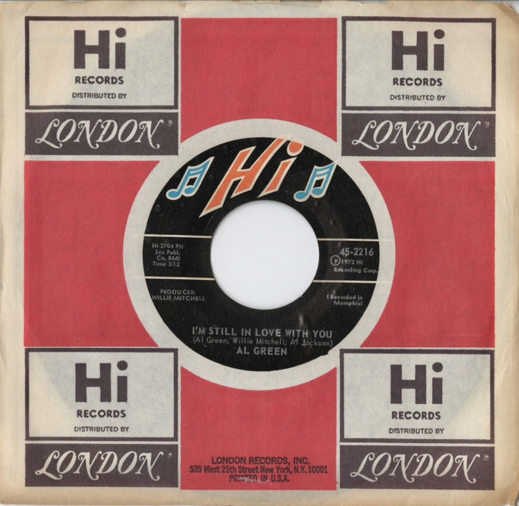 Al Green / I'm Still In Love With You / Old Time Lovin' -7 (45-2216) Hi Records