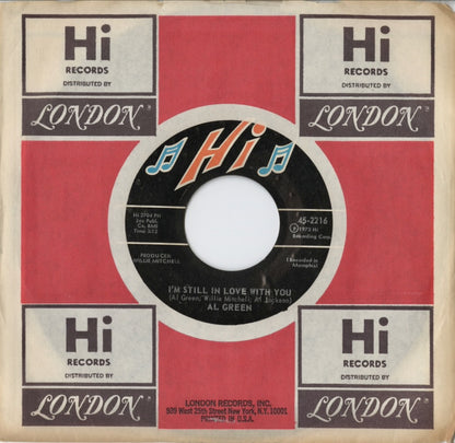 Al Green / I'm Still In Love With You / Old Time Lovin' -7 (45-2216) Hi Records
