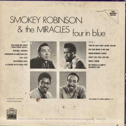 Smokey Robinson & The Miracles – Four In Blue (S 297) LP 1969 US Tamla | 中古LP