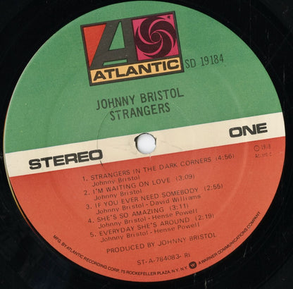Johnny Bristol / ジョニー・ブリストル / Strangers (SD19184)