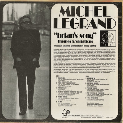 Michel Legrand / ミシェル・ルグラン / Brian’s Song (Bell 6071)