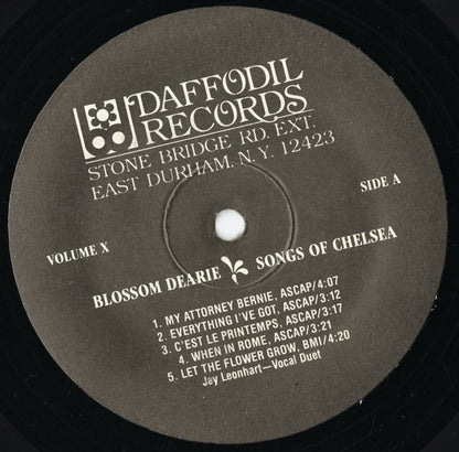 Blossom Dearie - Songs Of Chelsea (BMD 110) 1987 US Daffodil｜中古LP