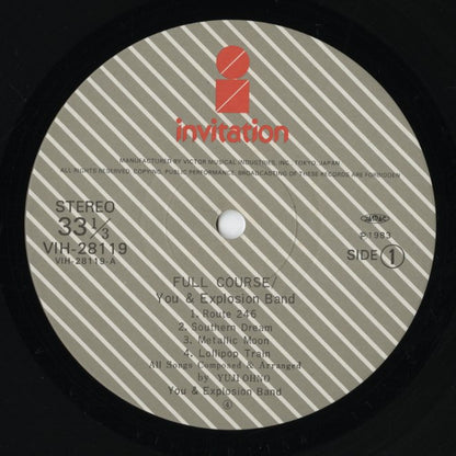You & Explosion Band / 大野雄二 /  Full Course  (VIH-28119)
