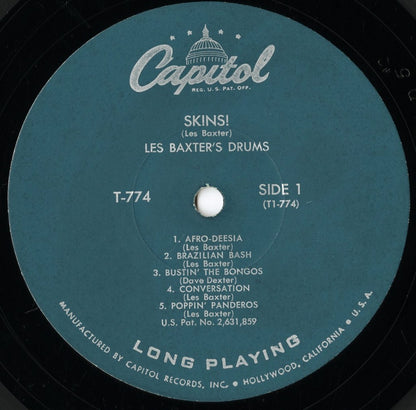 Les Baxter - Skins! (T 774) 1957 US Capitol｜中古LP