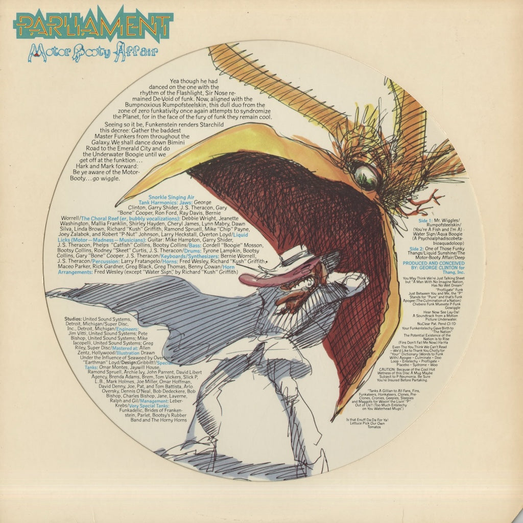 Parliament / パーラメント / Motor Booty Affair - Picture Disc (NBPIX 7125)