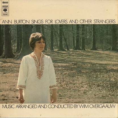 Ann Burton - Sings For Lovers and Other Strangers (S 64485) LP 1972 Netherlands CBS