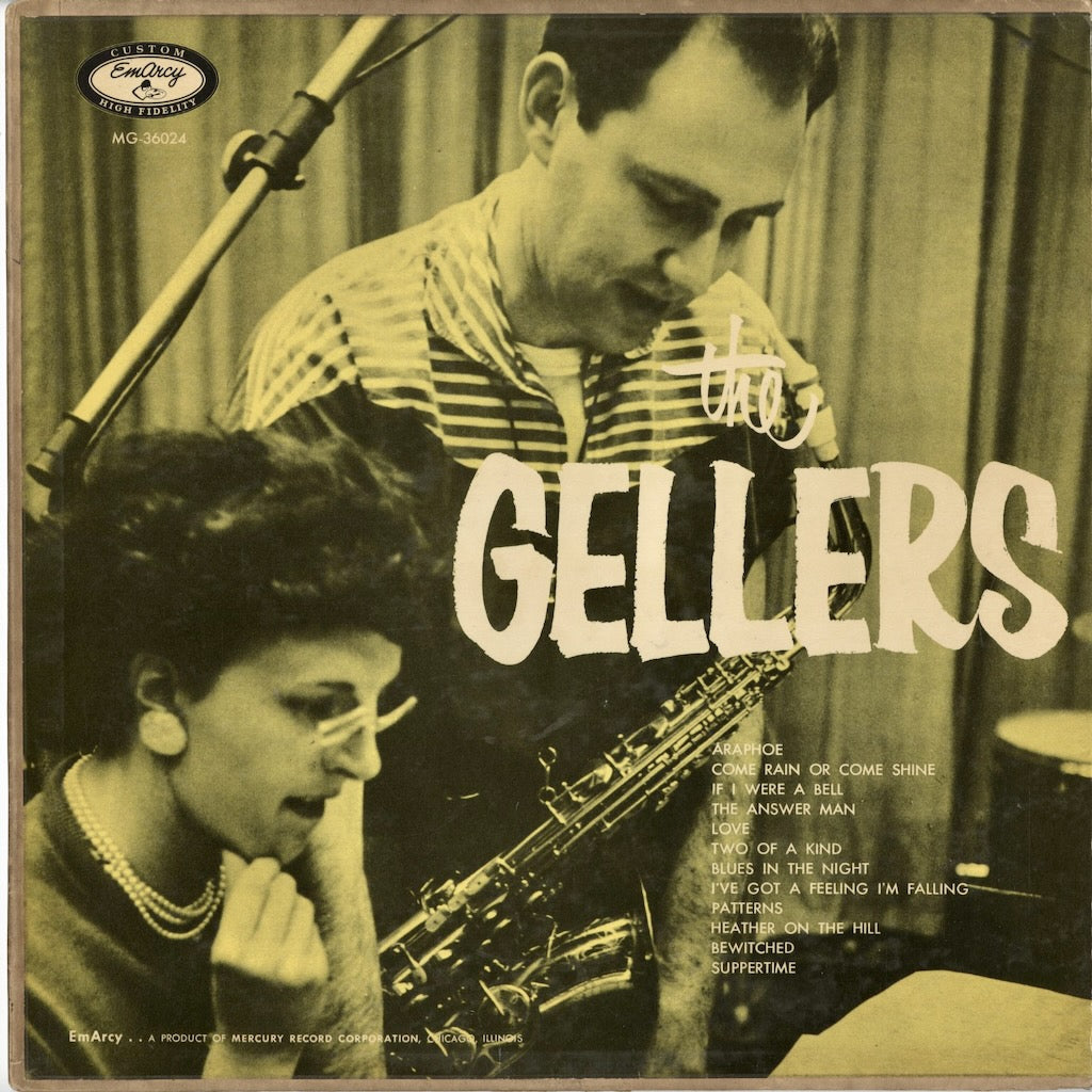 Herb Geller - The Gellers (MG-36024) 1955 US EmArcy｜中古LP