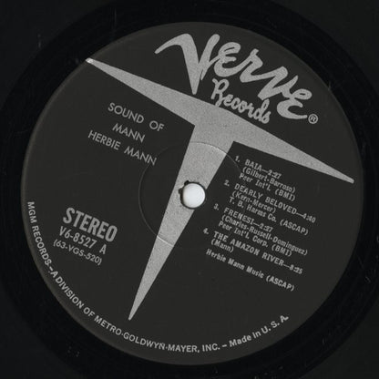 Herbie Mann - Sound Of Mann (V6-8527) LP 1963 US Verve｜中古LP