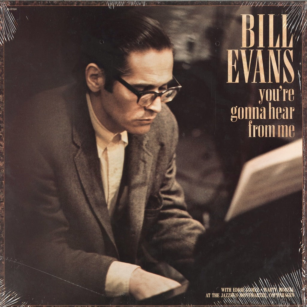 Bill Evans - You're Gonna Hear From Me (M-9164) 1988 US Milestone｜中古LP