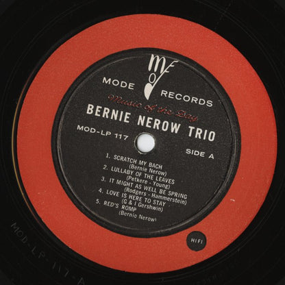 Bernie Nerow Trio - Bernie Nerow Trio (MOD LP #117) LP 1957 US MODE｜中古LP