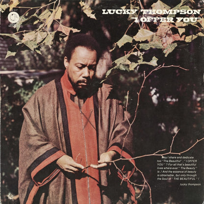 Lucky Thompson / ラッキー・トンプソン / I Offer You (GM 517)