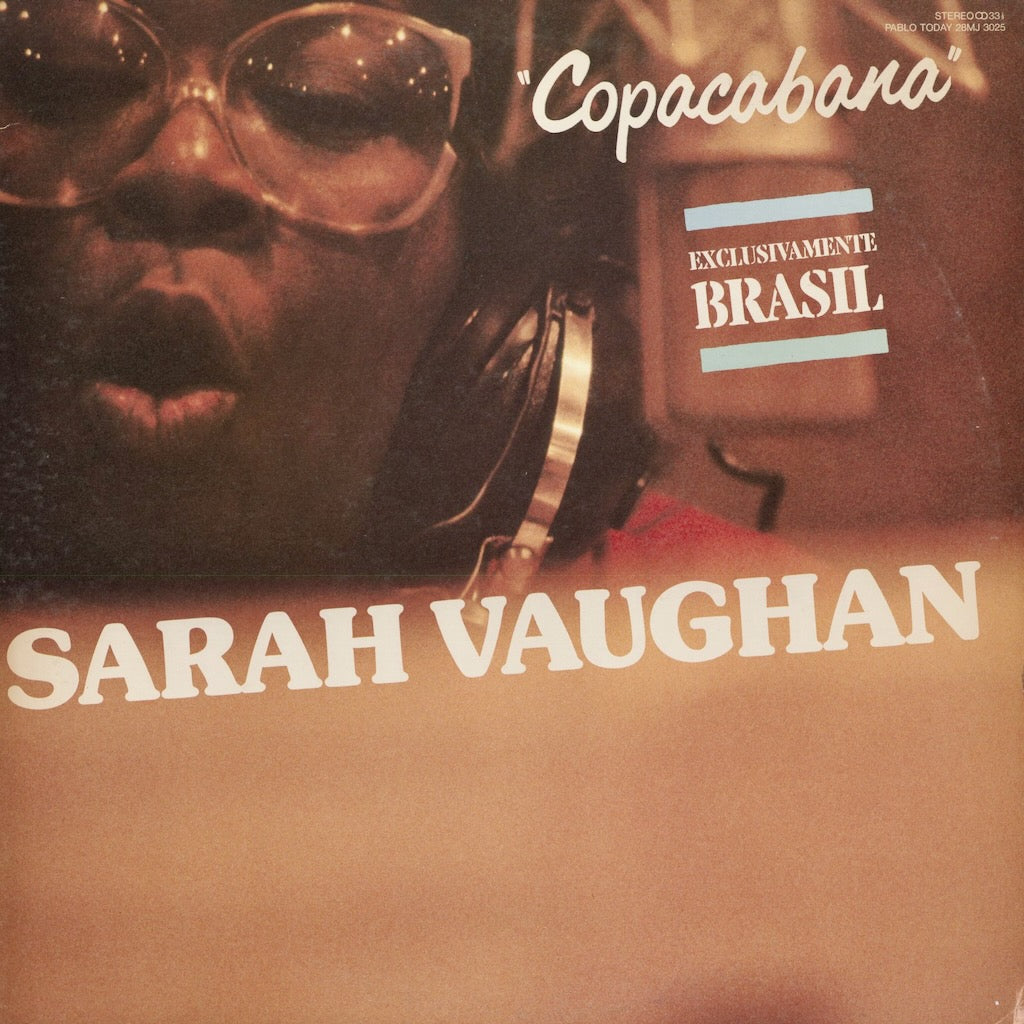 Sarah Vaughan - Copacabana (28MJ 3025) 1981 JPN Pablo Today｜中古LP