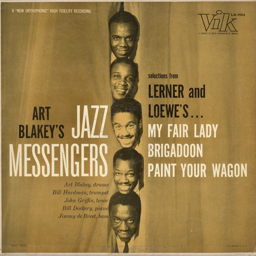 Art Blakey & The Jazz Messengers / Selections From Lerner And Loewe's (LX 1103) Vik