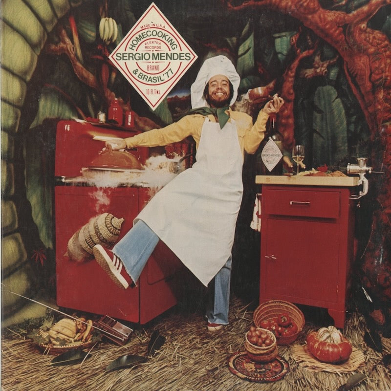 Sergio Mendes - Homecooking (7E-1055) 1976 US Elektra｜中古LP セルジオ・メンデス