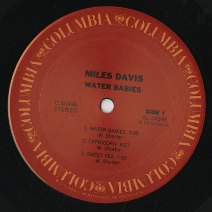 Miles Davis / マイルス・デイヴィス / Water Babies (C 34396)