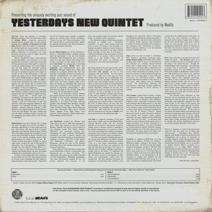 Yesterdays New Quintet - Uno Esta EP (STH2040) 12inch 2001 US Stones Throw｜中古12インチ