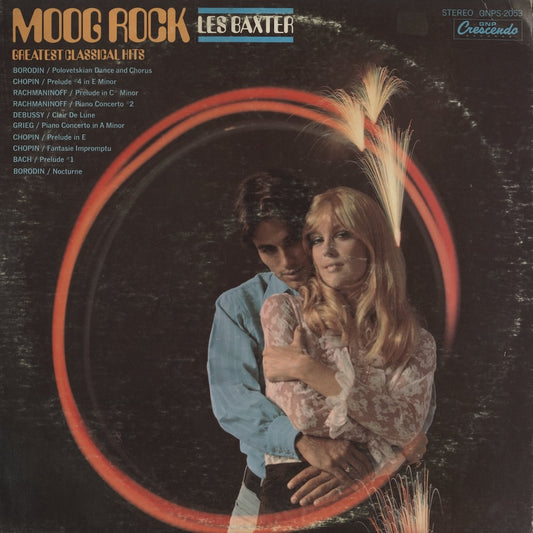 Les Baxter - Moog Rock (GNPS-2053) 1969 US GNP｜中古LP レス・バクスター