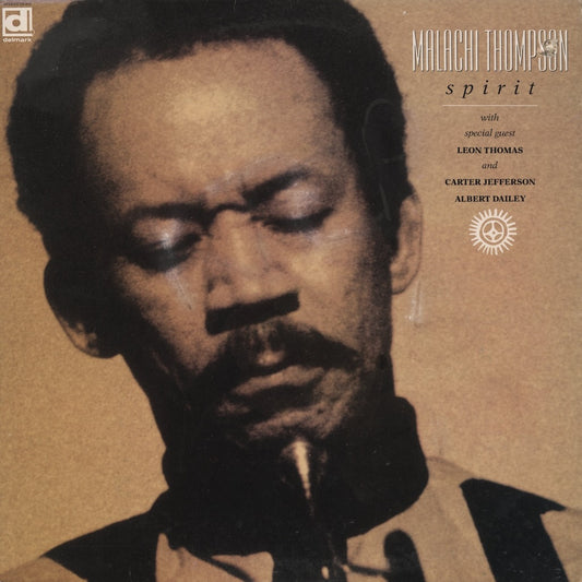 Malachi Thompson『Spirit』1989年US Delmark盤LP（DS-442）AACM マラチ・トンプソン名作