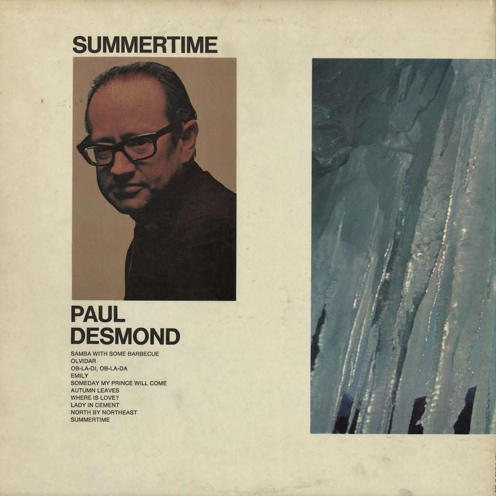 Paul Desmond - Summertime (SP 3015) LP 1969 US A&M｜中古LP
