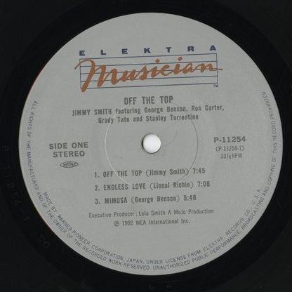 Jimmy Smith / ジミー・スミス / Off The Top  (P-11254)