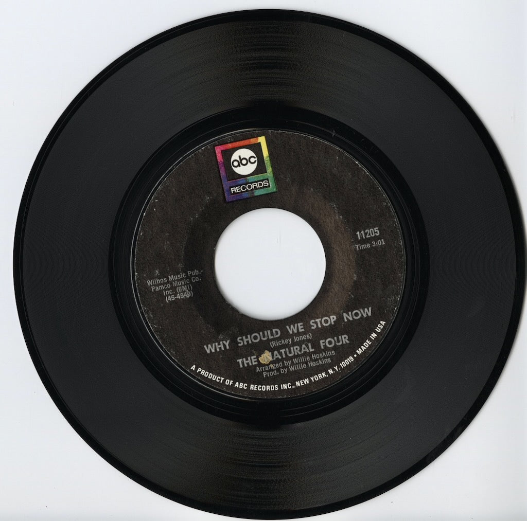 Natural Four / ナチュラル・フォー / Why Should We Stop Now -7” (11205)