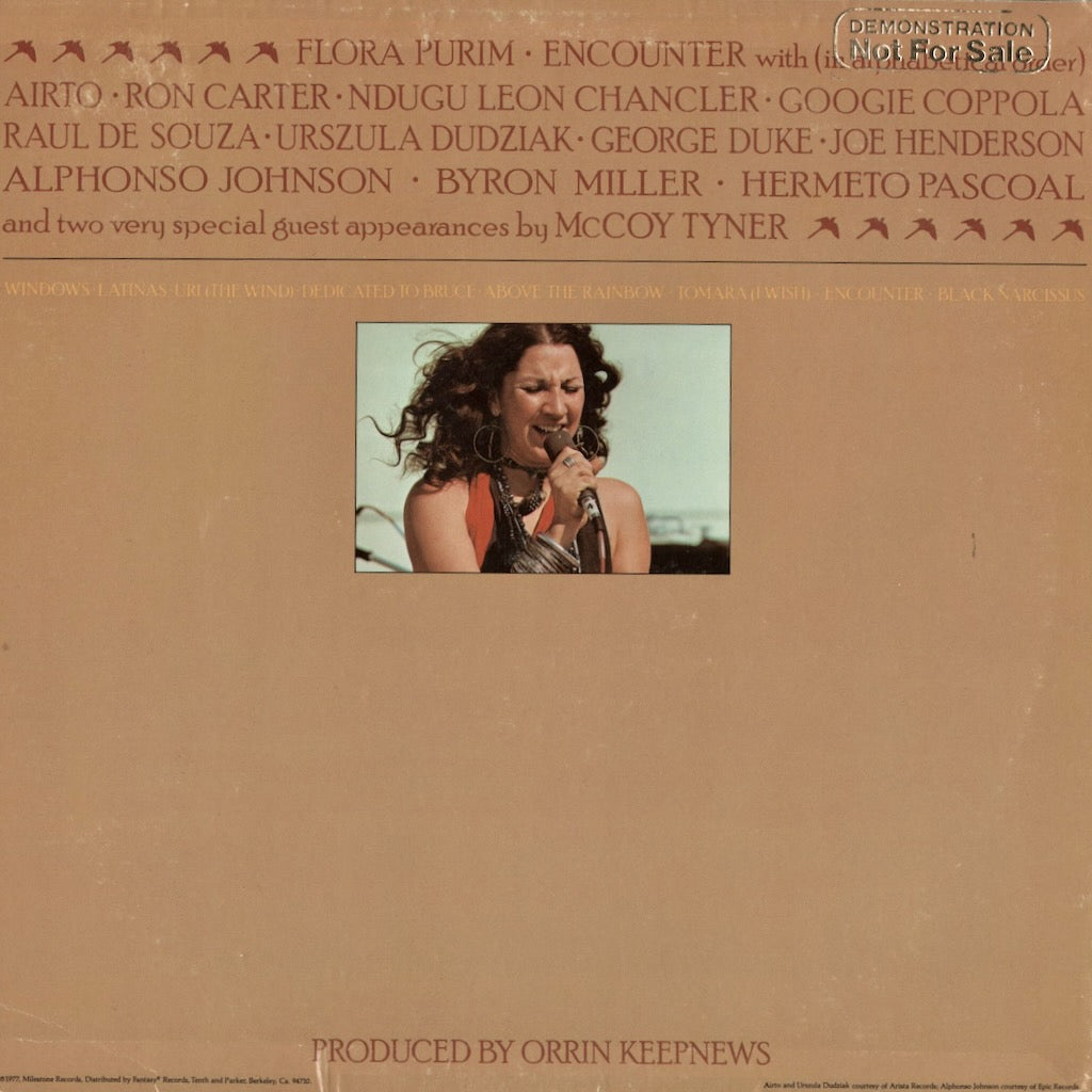 Flora Purim – Encounter (M-9077) 1977 US Milestone | 中古LP