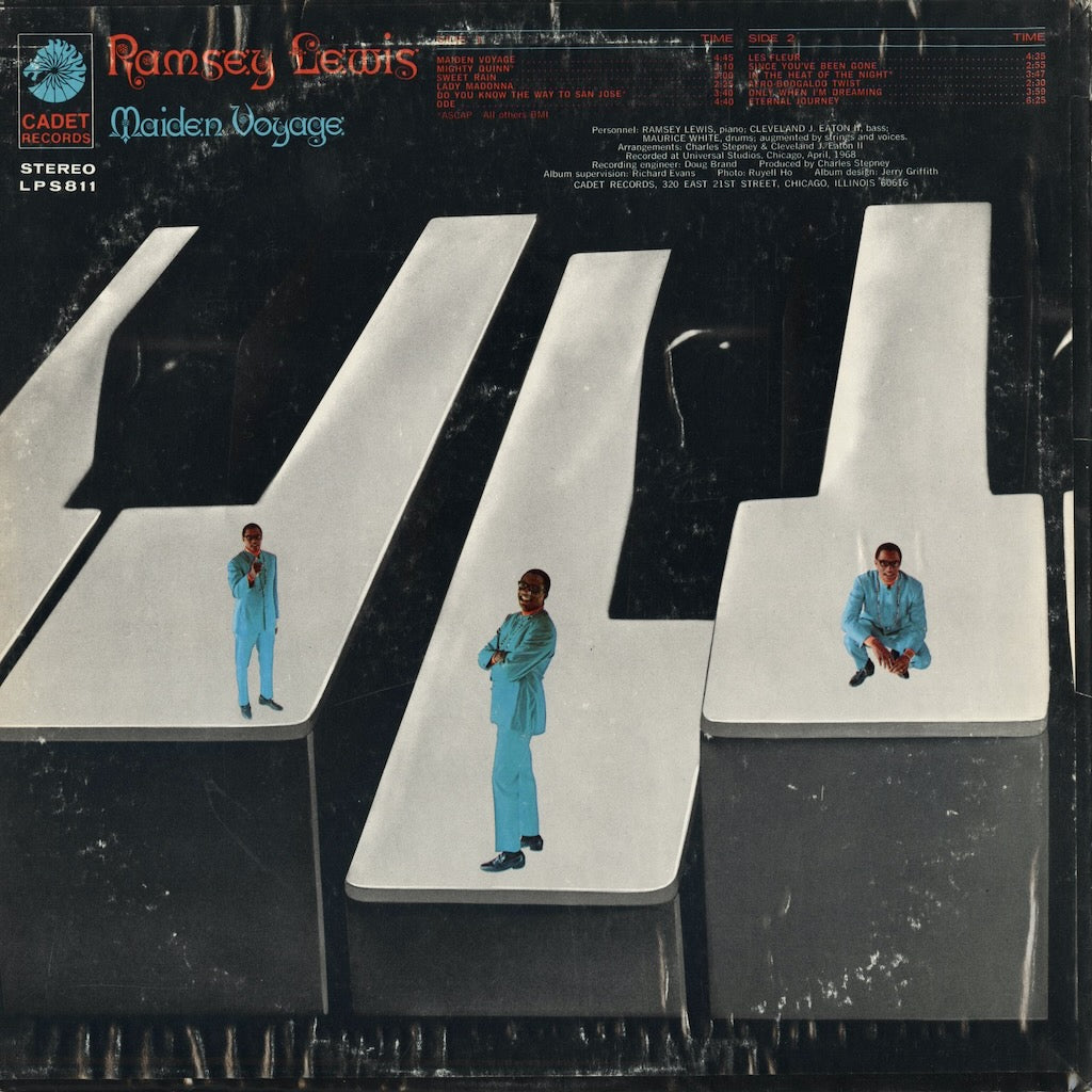 Ramsey Lewis – Maiden Voyage (LPS 811) LP 1968 US Cadet | 中古LP ラムゼイ・ルイス back