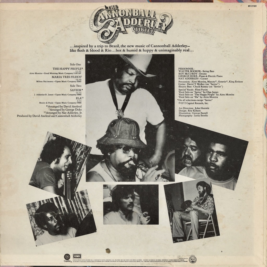 Cannonball Adderley / キャノンボール・アダレイ / The Happy People (ST 11121)