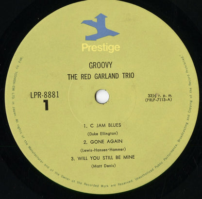 Red Garland - Groovy (LPR-8881) LP 1973 JPN Prestige｜中古LP
