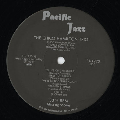 Chico Hamilton - Chico Hamilton Trio (PJ-1220) LP 1955/1991 JPN Pacific Jazz｜中古LP