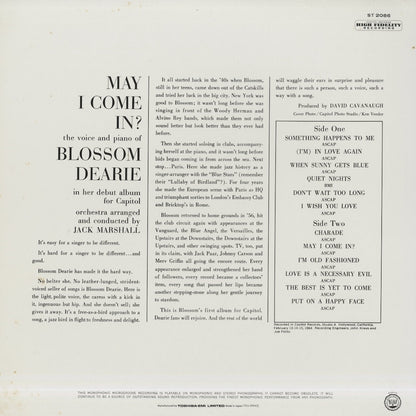Blossom Dearie / ブロッサム・ディアリー / May I Come In? (TOJJ-5904)