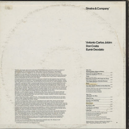 Frank Sinatra - Sinatra & Company (FS1033) 1971 US Reprise｜中古LP