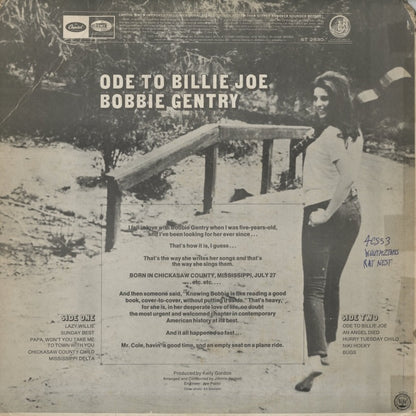 Bobbie Gentry / ボビー・ジェントリー / Ode To Billie Joe (ST-2830)