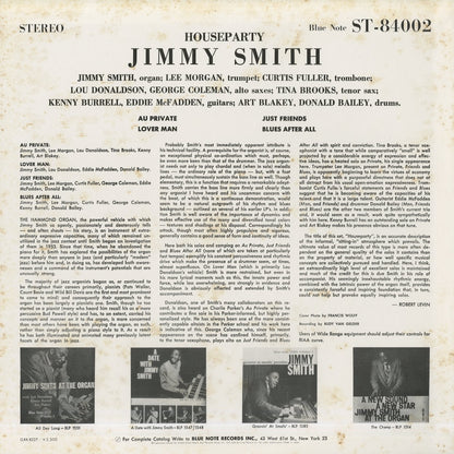 Jimmy Smith / ジミー・スミス / House Party (GXK 8227)