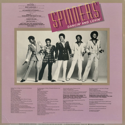 Spinners - Dancin' And Lovin' (SD 19256) 1979 US Atlantic｜中古LP