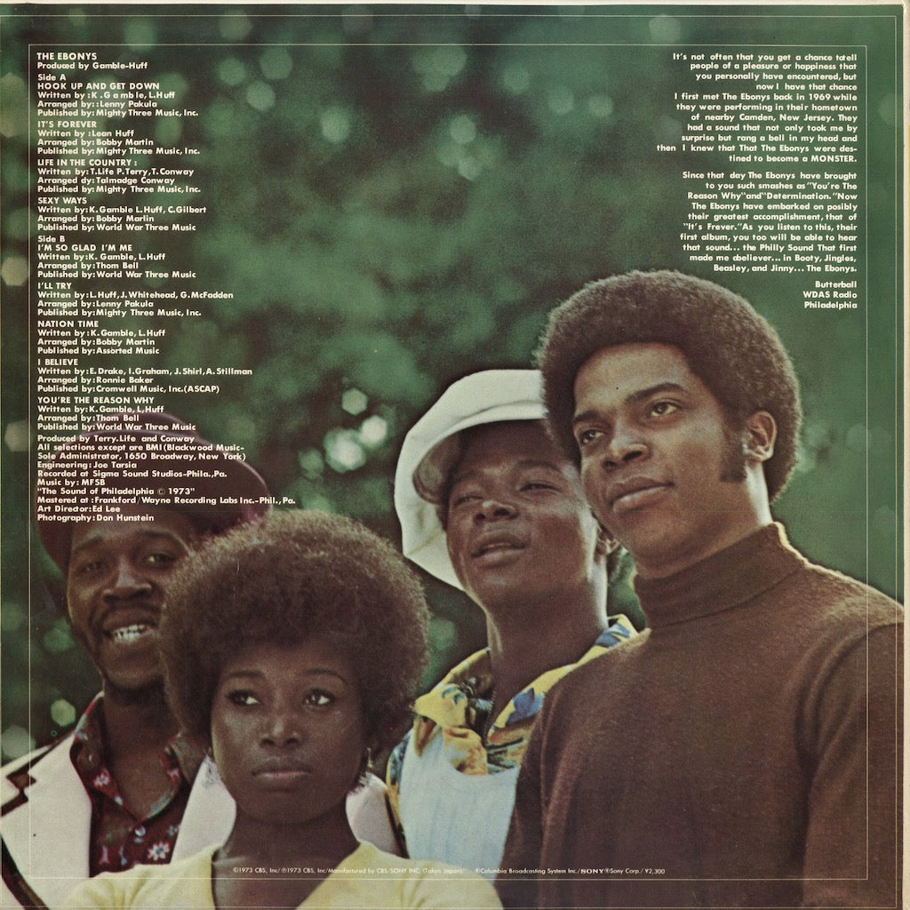 The Ebonys - The Ebonys (ECPM-84-PH) 1974 JPN P.I.R.｜中古LP