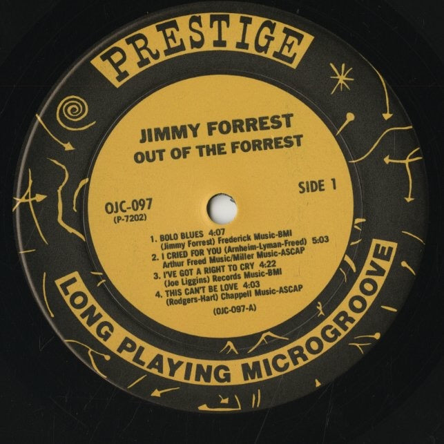 Jimmy Forrest / ジミー・フォレスト / Out Of The Forrest (OJC-097)