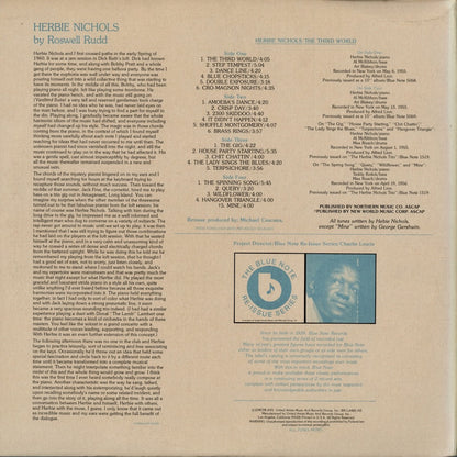 Herbie Nichols / ハービー・ニコルス / Herbie Nichols Third World -2LP(BN-LA485-H2)