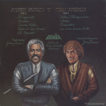 Pacheco, Celio Gonzales - El Zorro De Plata Presenta Al Flaco De Oro (JM 600) LP 1981 US Fania｜中古LP