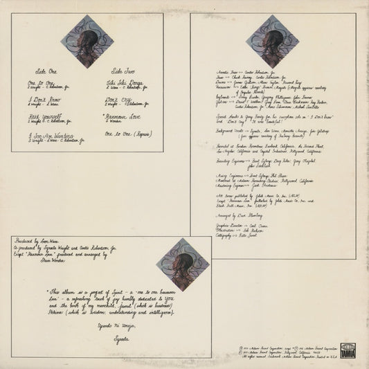 Syreeta - One To One (T6-349S1) 1977 US Tamla｜中古LP